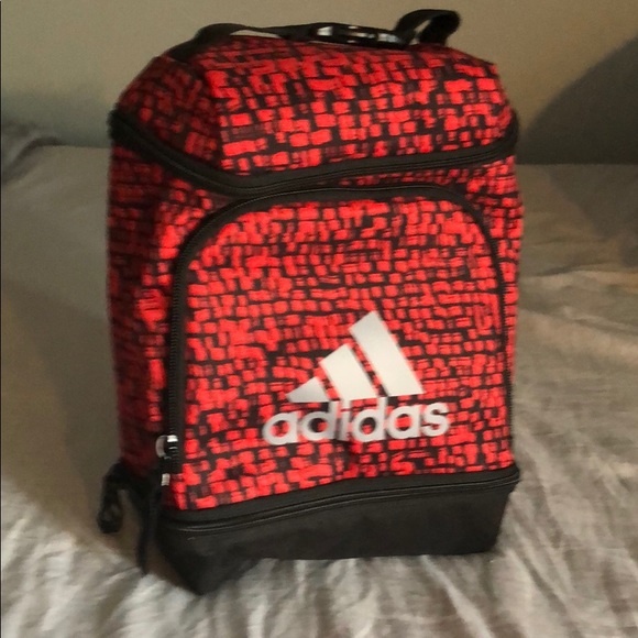 red adidas lunch box 